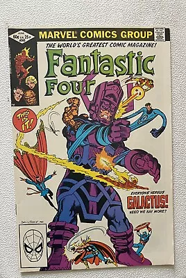Buy Marvel Comics: Fantastic Four 243 1982, Galactus. Doctor Strange Terrax Good  • 35£