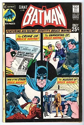 Buy Batman #233, Fine - Very Fine Condition • 27.67£