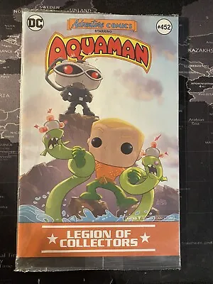 Buy DC ADVENTURE COMICS #452 Aquaman Black Manta LEGION Of COLLECTORS  • 4£