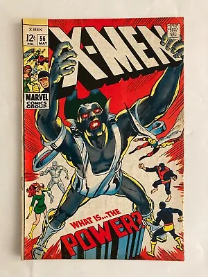 Buy X-Men #56 (1969) 1st Living Monolith & Angel Origin | Neal Adams • 37.40£