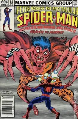 Buy Spectacular Spider-Man Mark Jewelers #65MJ FN+ 6.5 1982 Stock Image • 7.36£