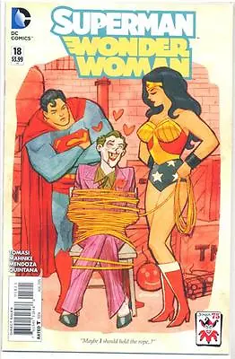 Buy Superman Wonder Woman #18 - Joker Variant - New/Unread - New 52 • 4.75£