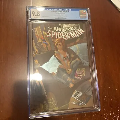 Buy Amazing Spiderman #601 NYCC Mexican Foil J Scott Campbell Quinto CGC 9.8 • 182.45£