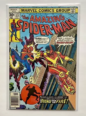 Buy The Amazing Spider-Man #172  The Fiend From The Fire  Marvel Comics 1977 • 6.39£