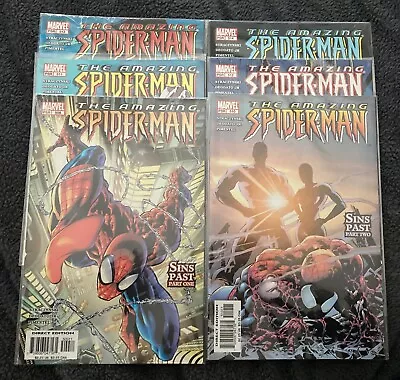 Buy Amazing Spider-man #509-514 Sins Past Parts 1-6 (Bagged Individually) • 23£