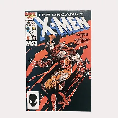 Buy X-Men #212 VF/NM Raw Comic 1986 Marvel • 30£