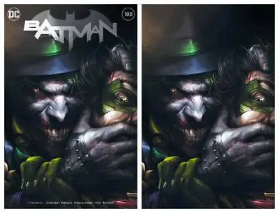 Buy Batman #100 Francesco Mattina Trade/virgin Variant Set Limited To 1500 Sets • 41.95£