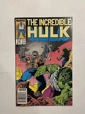 Buy Incredible Hulk #332 Marvel 1987 McFarlane : S. Stearns  Becomes Leader Newstand • 19.75£
