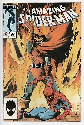 Buy Amazing Spider-man  #261 (  Vf-  7.5  ) 261st Issue  Cover Painted By Vess Hoby • 8.22£