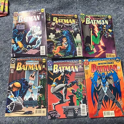 Buy (Lot Of 40) Vintage 1/94 - 5/97 DC Comics Batman Detective Comics Books #670-709 • 158.31£
