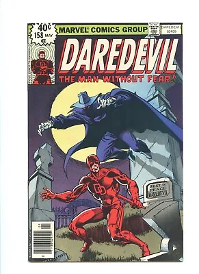 Buy Daredevil #158, VF 8.0,  1st Frank Miller Art On Title; Black Widow • 114.64£
