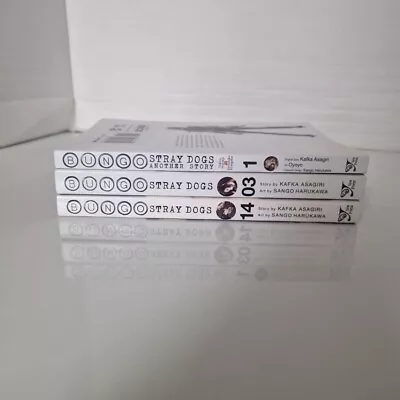 Buy Bungo Stray Dogs Manga Bundle English Vol 3 And 14 • 17.95£