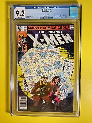 Buy X-Men #141 Days Of Future Past Storyline CGC 9.2 Newsstand Marvel 1981. • 239.85£