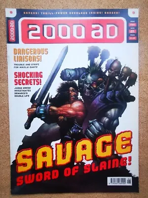 Buy 2000AD Judge Dredd Comic #1106 08/98 - Savage Sword Of Slaine • 3£