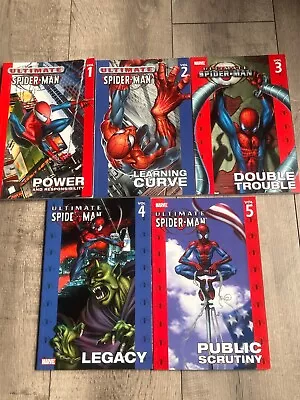 Buy Ultimate Spider-Man Volume 1-5 By Brian Michael Bendis Comics • 130£