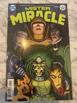 Buy Mister Miracle 7 - Cardstock Variant - DC Comics Hot 2018 1st Print NM • 3.99£