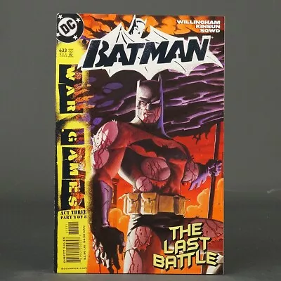 Buy BATMAN #633 DC Comics 2004 (CA) Wagner (W) Willingham (A) Kinsun 230915A • 2.55£