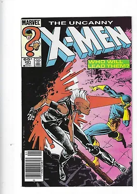 Buy Uncanny X-men #201 Newsstand*KEY*1st App Of Cable As Baby Nathan Summers 1986 • 5.52£
