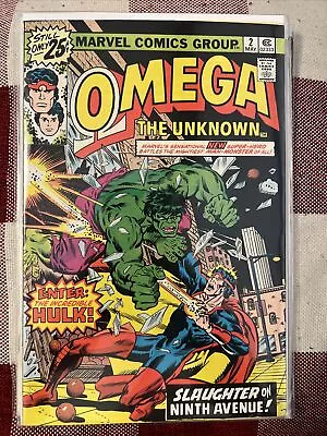 Buy Omega The Unknown #2 ~ Higher Grade ~ 1976 Marvel Comics • 13.54£