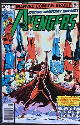 Buy Avengers #187 Marvel 1979 Comic Book Newsstand • 15.12£