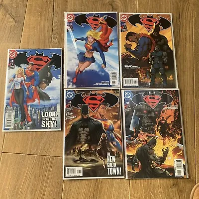 Buy SUPERMAN/BATMAN #13 #13 #8 #9 #11 Supergirl Michael Turner  Bundle Of 5 Comics • 30£