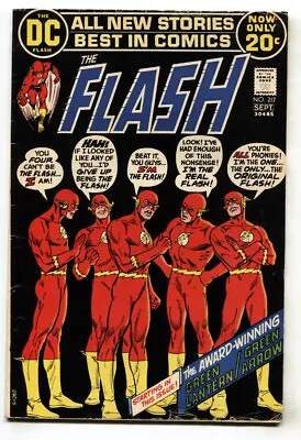 Buy Flash  #217--1972--DC--Green Lantern & Green Arrow Series--FN • 23.46£