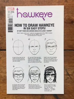Buy All New Hawkeye 11 How To Draw Zdarsky Variant Nm Unread Kate Bishop Disney+ Htf • 7.95£