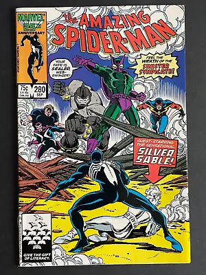 Buy Amazing Spider-Man #280 - Silver Sable Marvel 1986 Comics NM • 10.25£