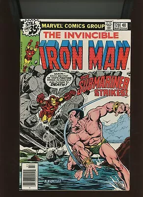 Buy (1979) Iron Man #120: BRONZE AGE! KEY ISSUE!  DEMON IN A BOTTLE (PART 1)  (9.2) • 23.81£