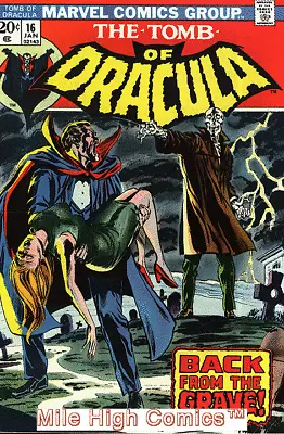 Buy TOMB OF DRACULA (1972 Series)  (MARVEL) #16 Very Good Comics Book • 18.49£