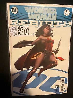 Buy Wonder Woman Rebirth #1(8/16)stanley 'artgerm' Lau Variant(cheetah)(nm/nm+ • 9.59£