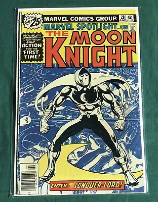 Buy Marvel Spotlight On Moon Knight #28 VF UNREAD Marvel 1st Solo MOON KNIGHT Story • 96.41£