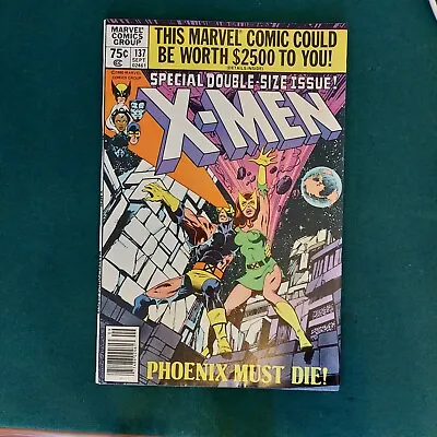Buy Uncanny X-Men #137 Newsstand Dark Phoenix Saga Raksor Bel-Dan 1963 Series Marvel • 47.42£