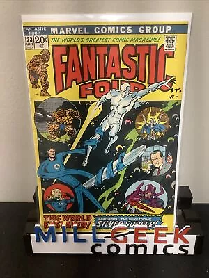 Buy Fantastic Four #123 (1972) VF- (7.5) Stan Lee/John Buscema, Silver Surfer • 59.19£