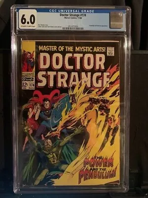 Buy Doctor Strange #174 Cgc 6.0 11/1968 Gene Colon Cover!!  Marvel!! • 106.73£