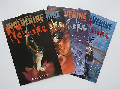 Buy Wolverine Netsuke #1 To 4 Complete Series Marvel Comics 2002 VF 8.0 • 14.25£