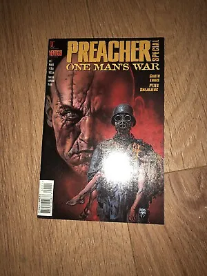 Buy Preacher Special - One Man's War Garth Ennis Vertigo DC Comics Issue #1 • 5£