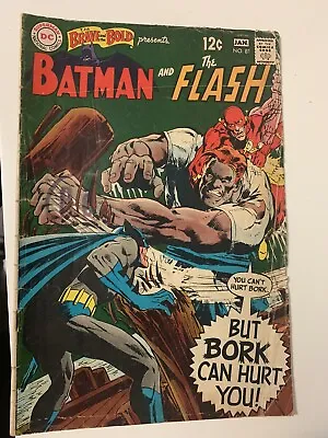 Buy Vintage DC Comics The Brave And The Bold  BATMAN & FLASH No. 81 . 1969 • 4£