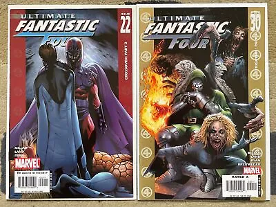 Buy Marvel Ultimate Fantastic Four #22 And #30 1st Full App And Cover Zombies • 19.72£