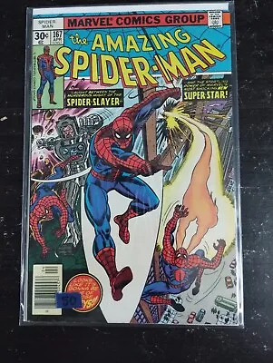 Buy The Amazing Spider-Man #167 (Apr 1977, Marvel) • 8.11£