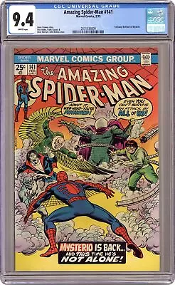 Buy Amazing Spider-Man #141 CGC 9.4 1975 2031036009 • 158.87£