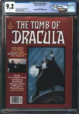 Buy Marvel Tomb Of Dracula 2 12/79 FANTAST CGC 9.2 White Pages • 195.68£