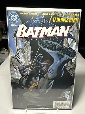 Buy Batman #608 Signed By Jim Lee W/COA - DC Comics 2002 • 120.53£