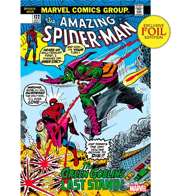 Buy [foil] Amazing Spider-man #122 Facsimile Edition Unknown Comics John Romita Excl • 34.58£