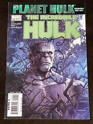 Buy Marvel Comics Incredible Hulk #104 Planet Hulk Armageddon Part 1 • 3.17£