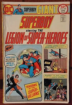 Buy Superboy #208 (DC 1975) 1st Appearance Crav Nah • 9.88£
