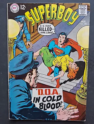 Buy Superboy #151 1968  D.O.A. - In Cold Blood  3.0 Good/Very Good • 5£