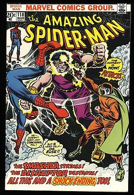 Buy Amazing Spider-Man #118 VF/NM 9.0 Death Of Smasher! Disruptor Appearance! • 53.57£