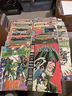 Buy Green Lantern Green Arrow Comic Book Lot 99,100,103,105,113.117-122,124,127,128 • 24.09£