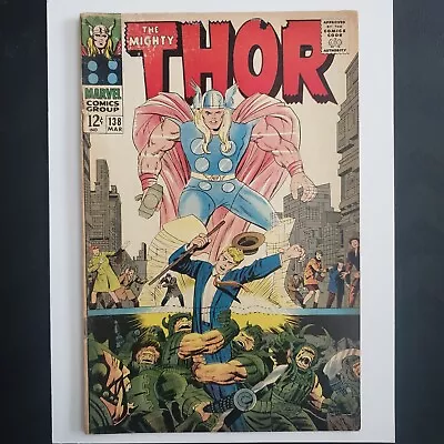 Buy Mighty Thor #138 Vol. 1 (1966) Marvel Comics • 23.72£